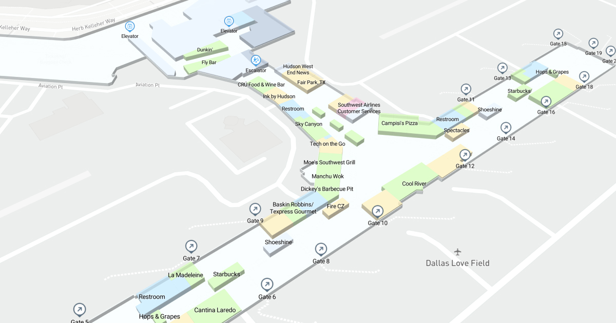 Terminal 3D Map