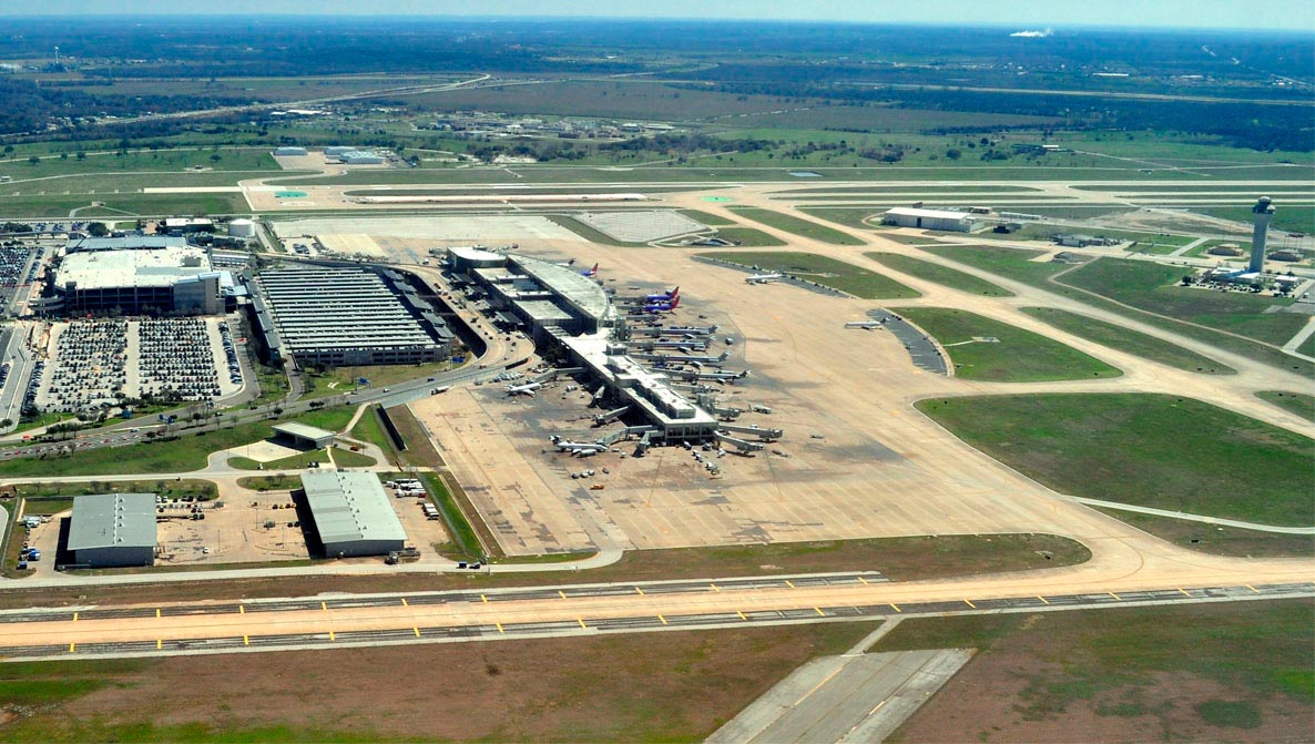 Austin-Bergstrom International Airport (AUS) Map