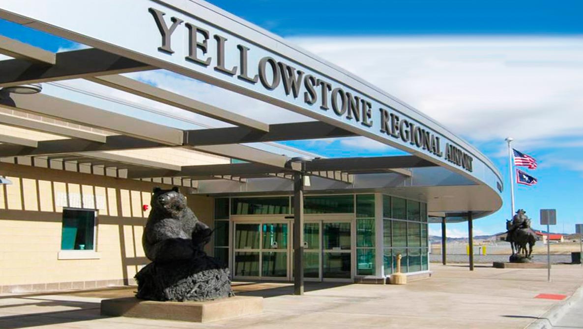 Yellowstone Regional Airport (COD) Map