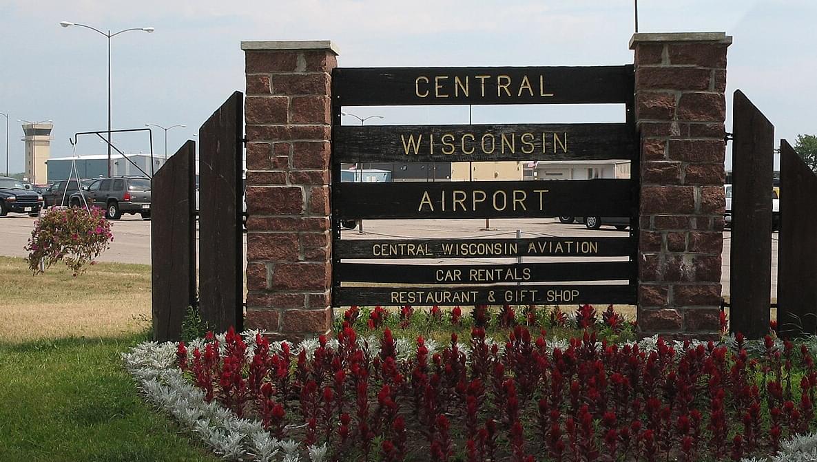 Central Wisconsin Airport (CWA) Map