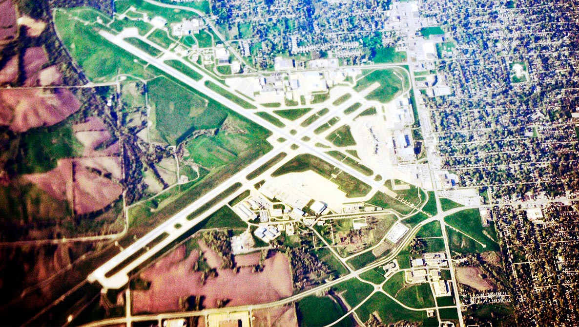 Des Moines International Airport (DSM) Map