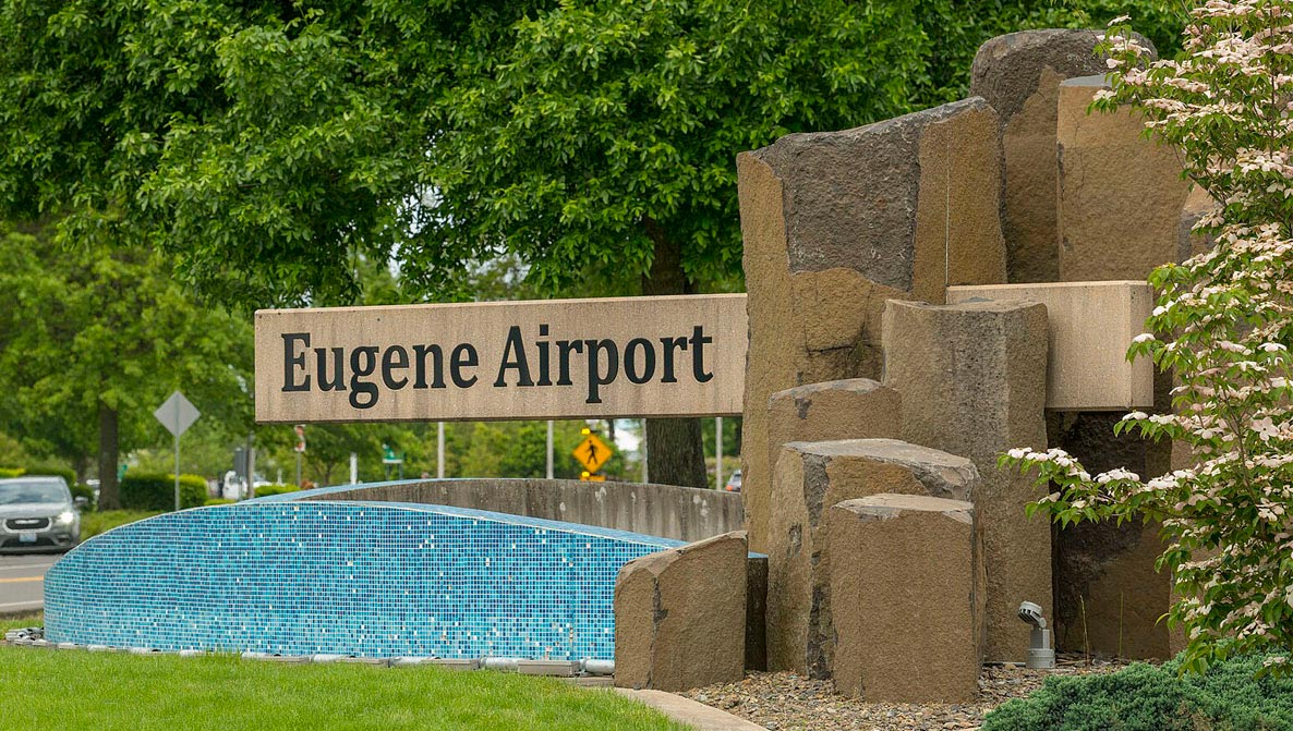 Eugene Airport-Mahlon Sweet Field (EUG) Map