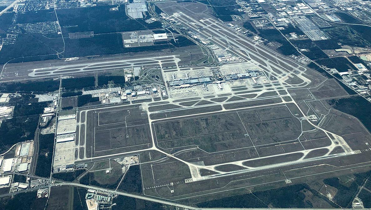 George Bush Intercontinental Airport (IAH) Map