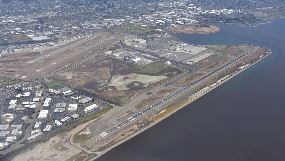 Oakland International Airport (OAK) Map