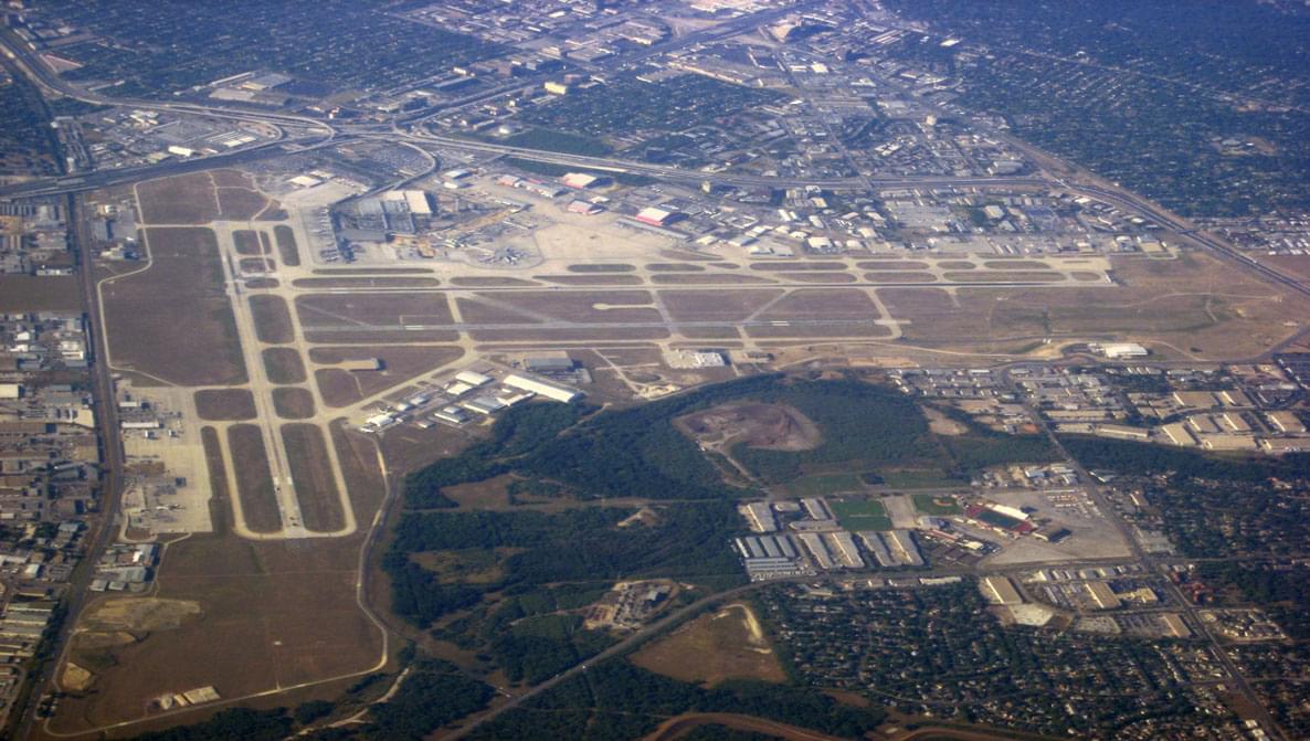 San Antonio International Airport (SAT) Map