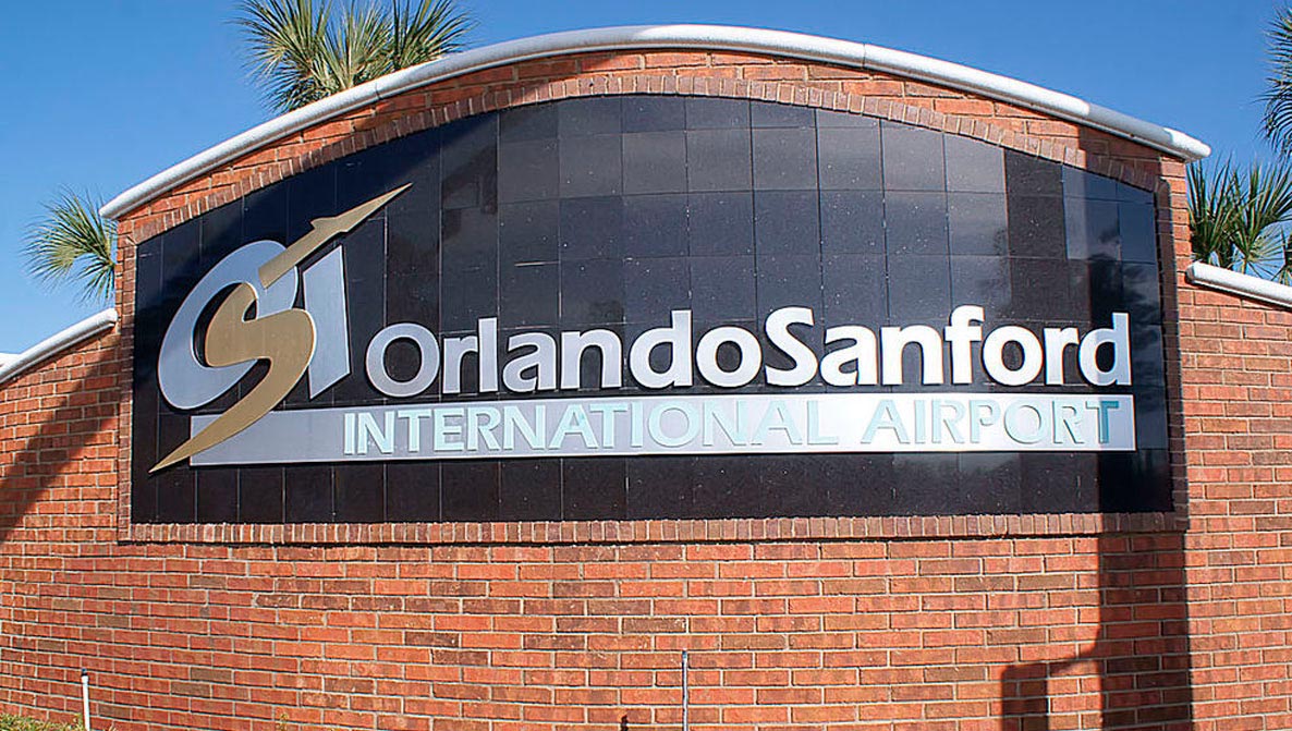 Orlando Sanford International Airport (SFB) Map