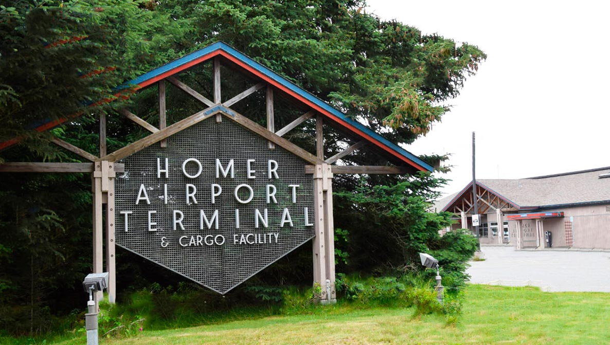 Homer Airport (HOM) Map