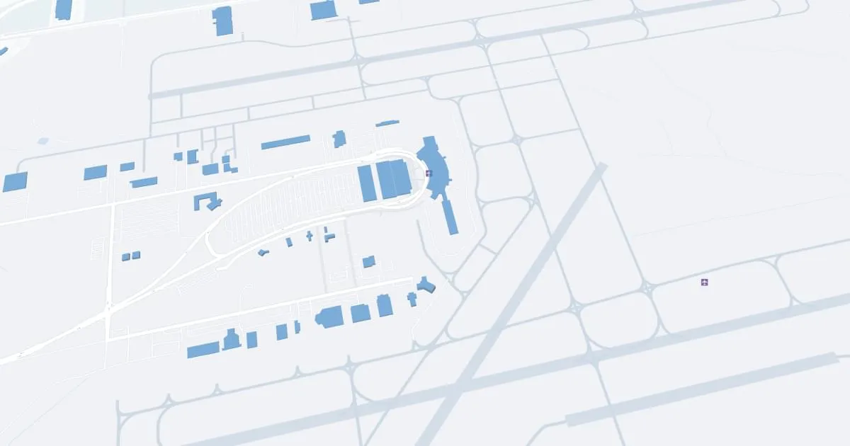 Bert Mooney Airport (BTM) Map
