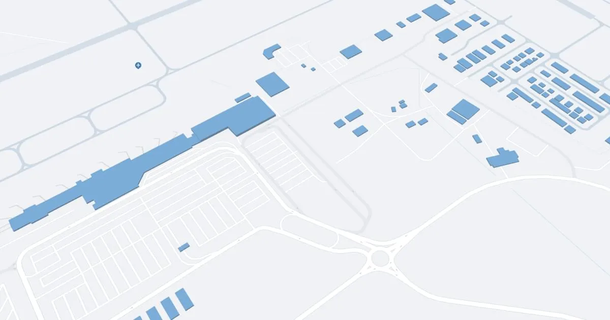 Bozeman Yellowstone International Airport (BZN) Map