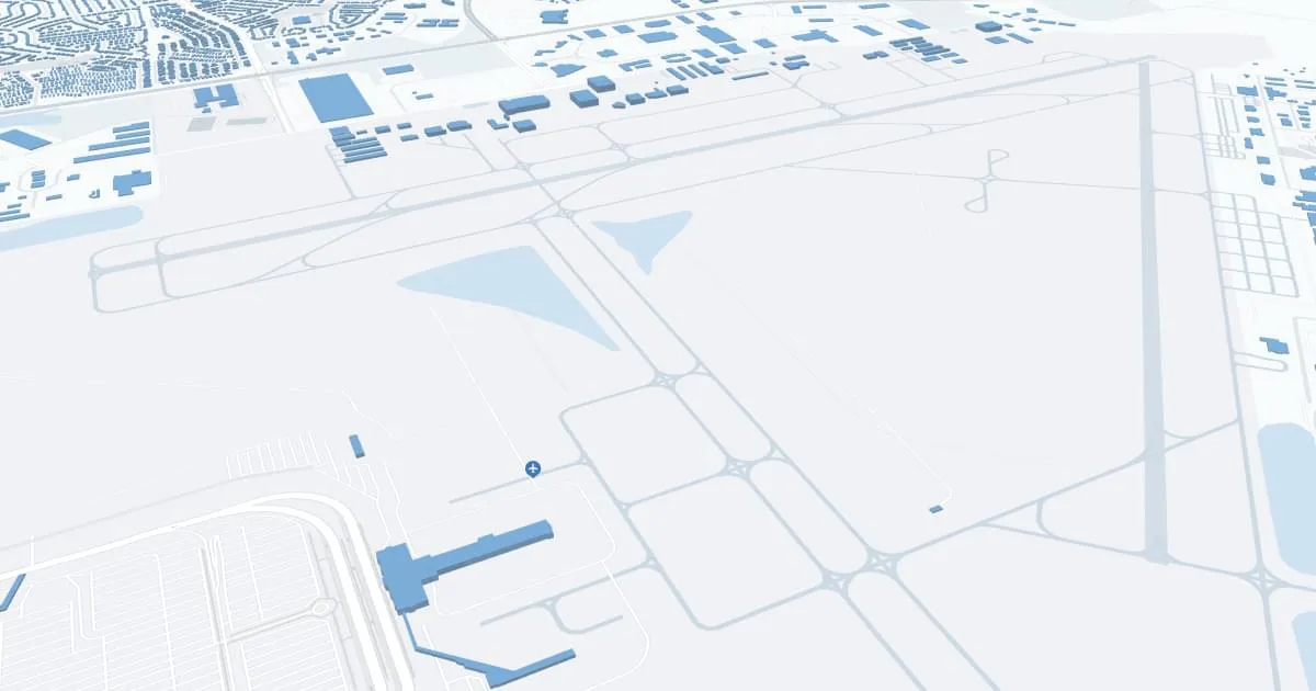 City of Colorado Springs Municipal Airport (COS) Map