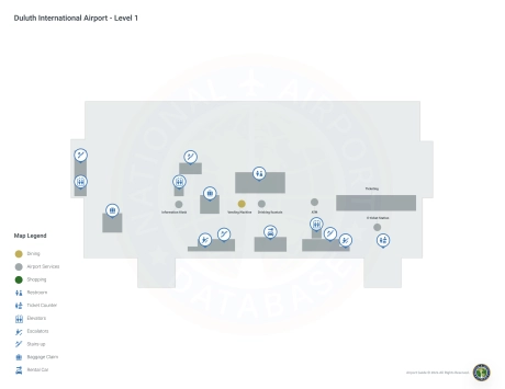 DLH Airport Terminal Map