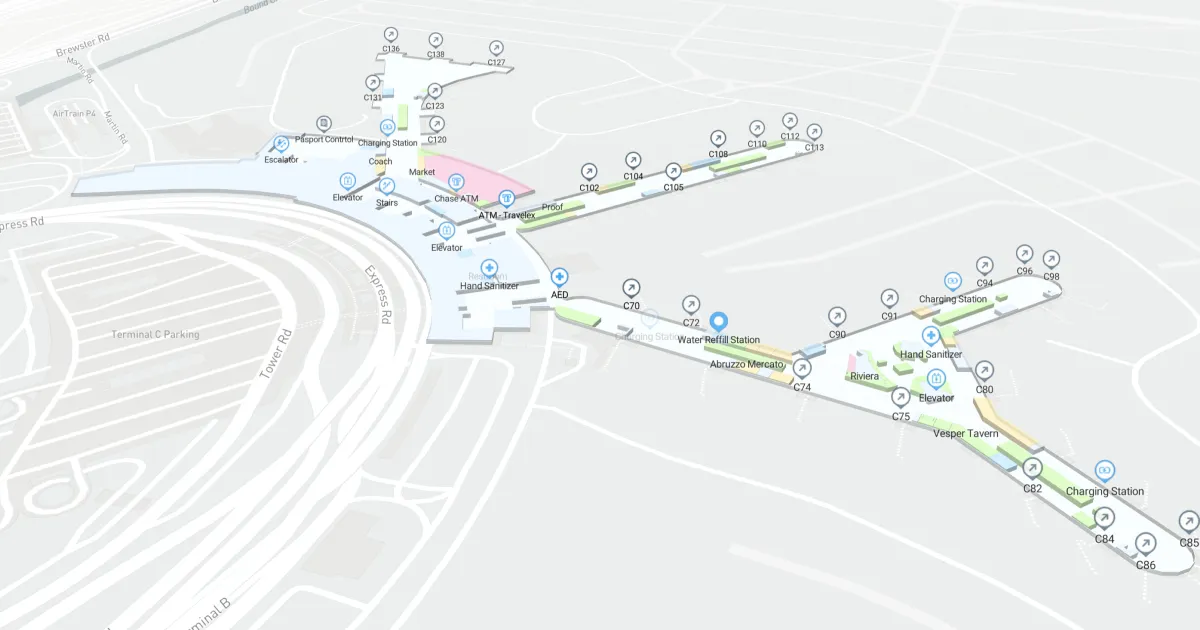Newark Liberty Airport (EWR) | Terminal C