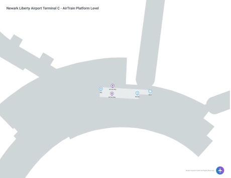EWR Airport Terminal C Map