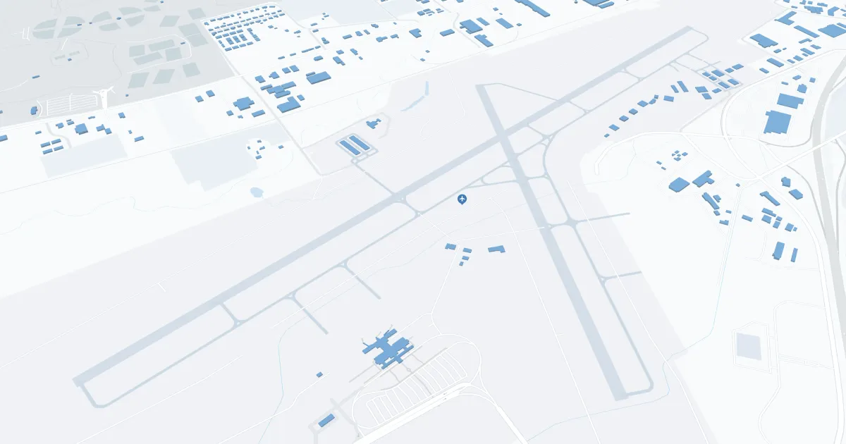 Fort Smith Regional Airport (FSM) Map