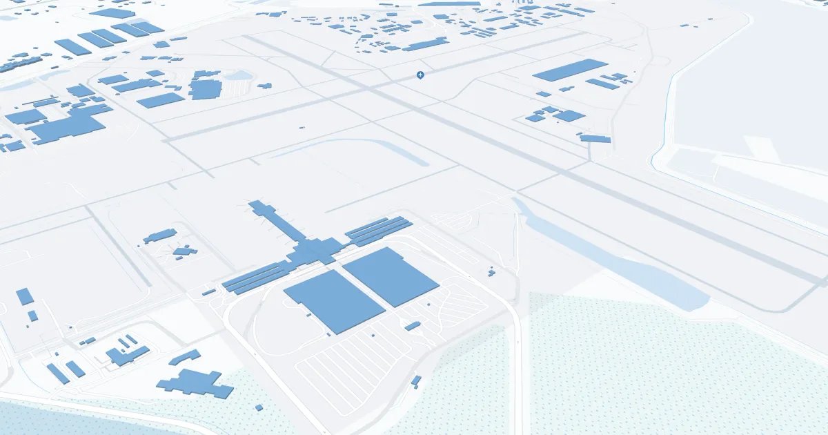 Garden City Regional Airport (GCK) Map