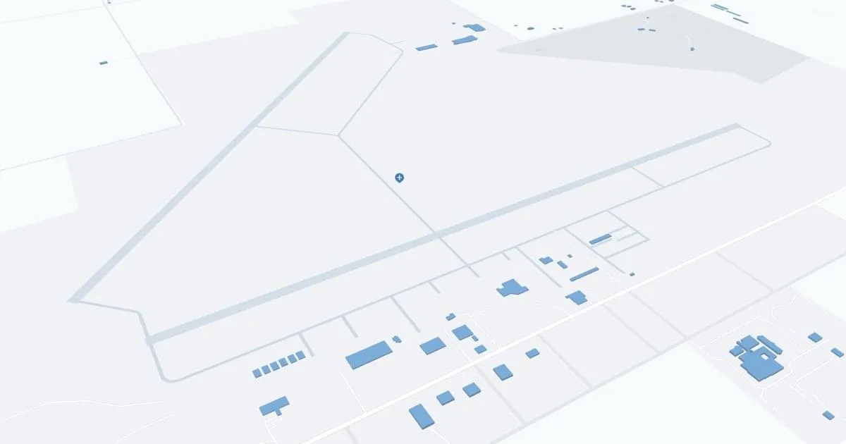 Central Nebraska Regional Airport (GRI) Map