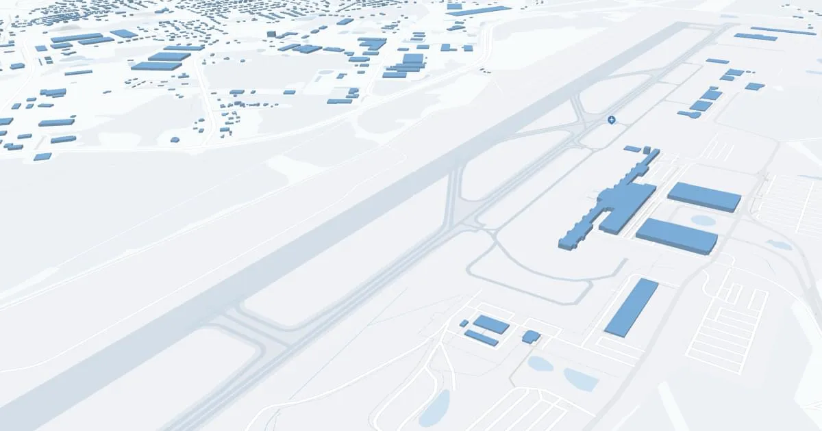 Greenville-Spartanburg International Airport (GSP) Map