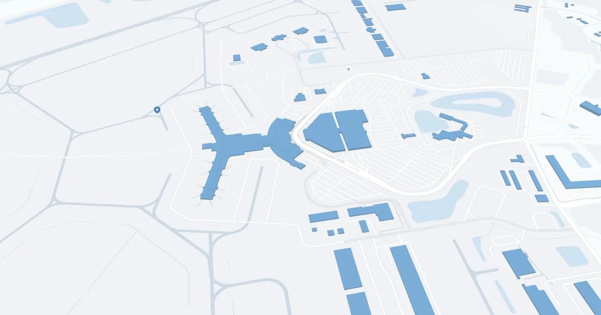 Jacksonville International Airport (JAX) Map
