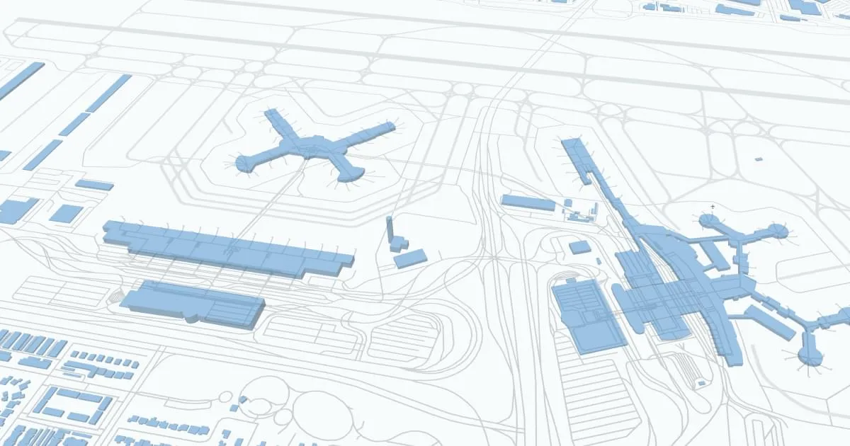 Harry Reid International Airport (LAS) Map
