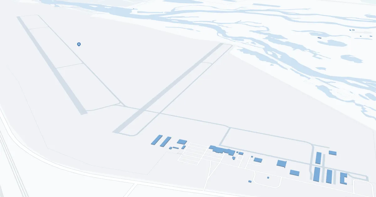 North Platte Regional Airport-Lee Bird Field (LBF) Map