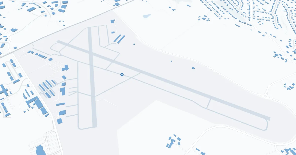 Lancaster Airport Pennsylvania (LNS) Map