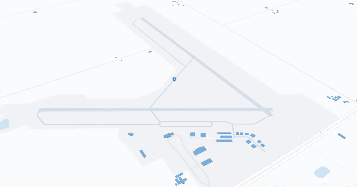 Mason City Municipal Airport (MCW) Map