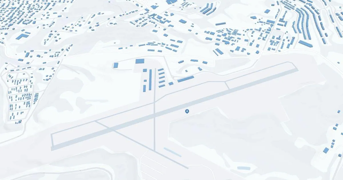 Morgantown Municipal Airport-Walter L Bill Hart Field (MGW) Map