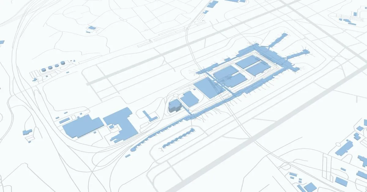 Minneapolis-St Paul International Airport-Wold-Chamberlain (MSP) Map