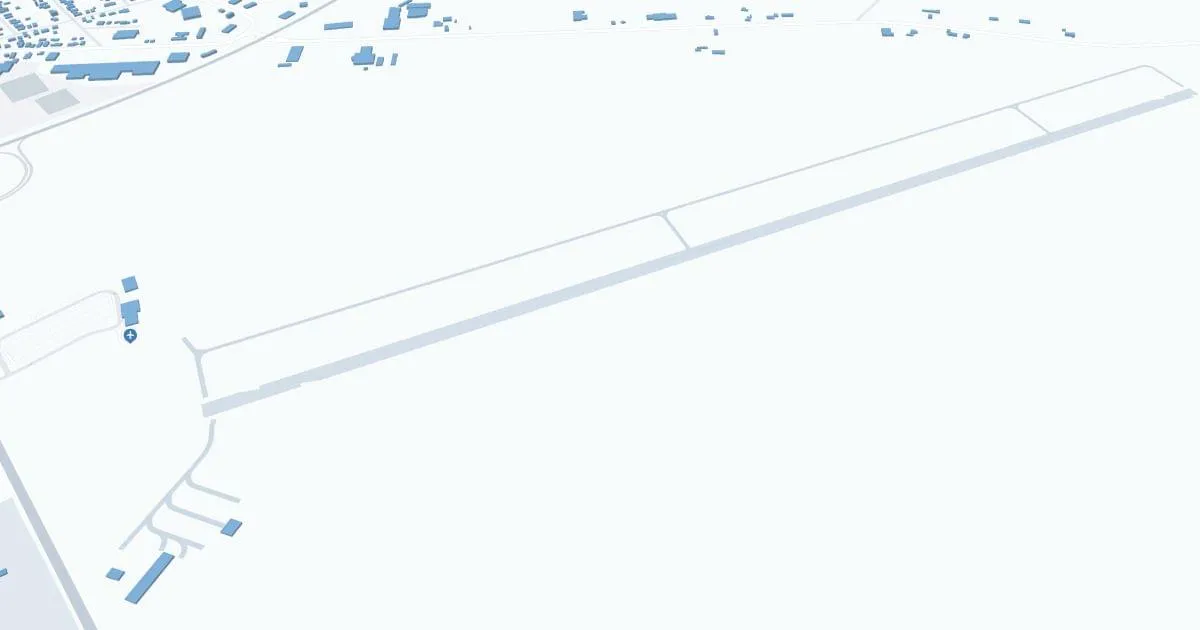 Ogdensburg International Airport (OGS) Map
