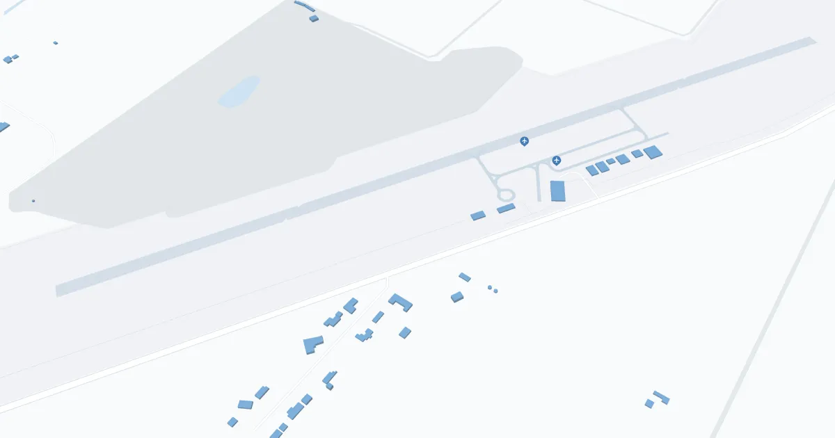 L M Clayton Airport (OLF) Map