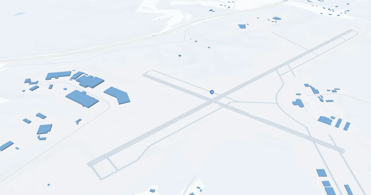 Mid-Ohio Valley Regional Airport (PKB) Map