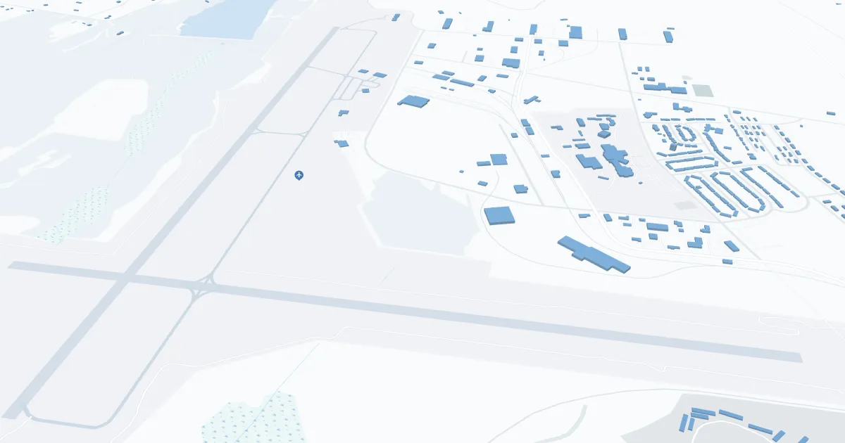 Presque Isle International Airport (PQI) Map