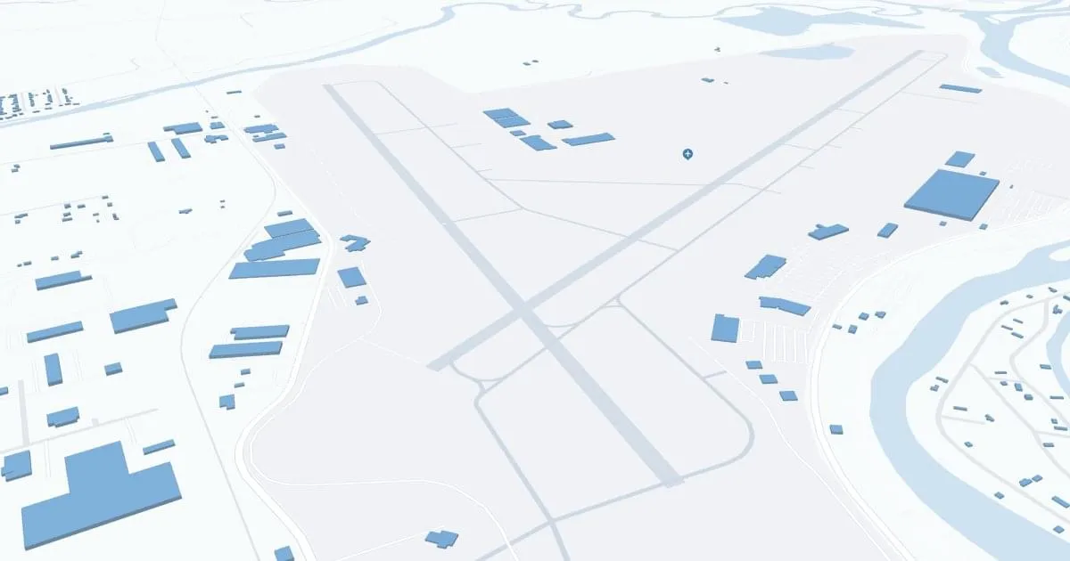 Chicago Rockford International Airport (RFD) Map