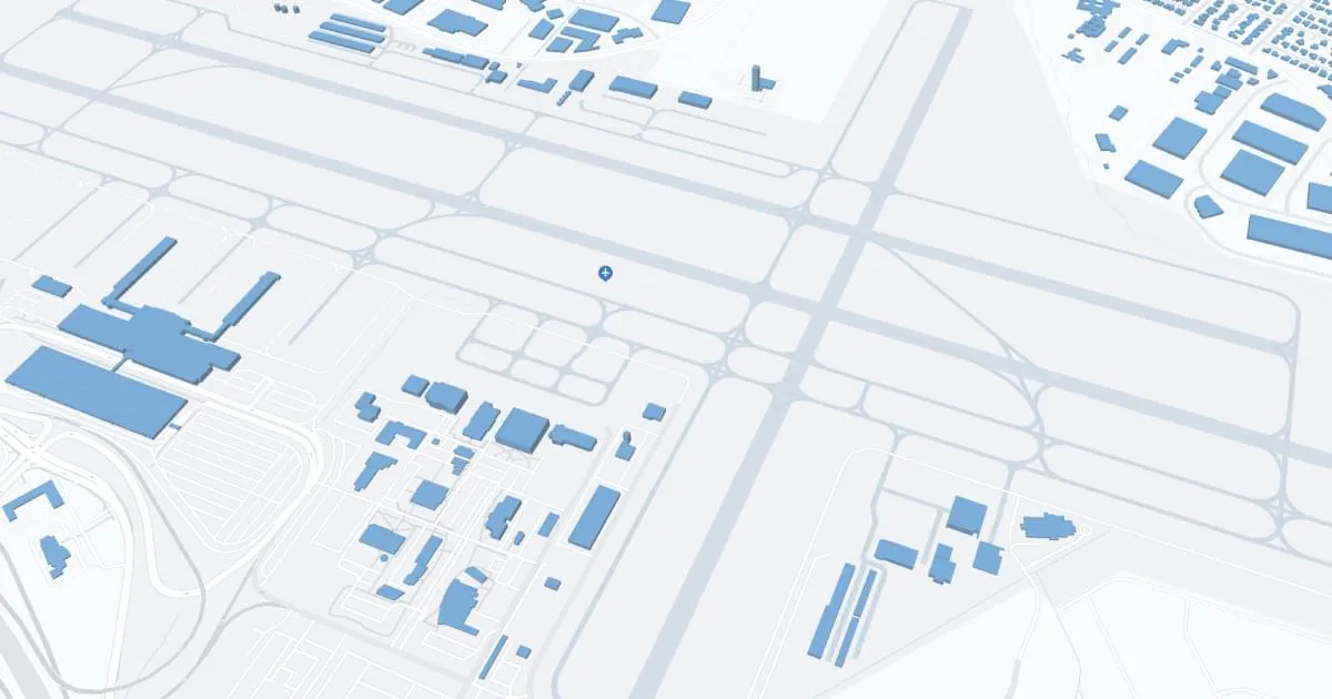 Reno-Tahoe International Airport (RNO) Map