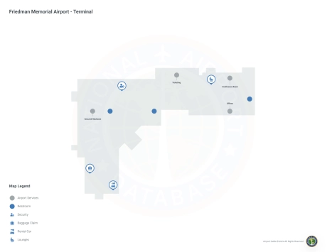 SUN Airport Terminal Map