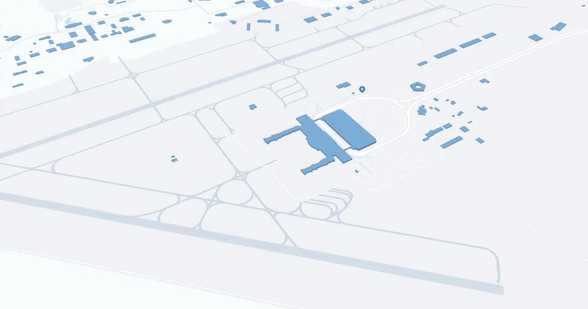 Syracuse Hancock International Airport (SYR) Map