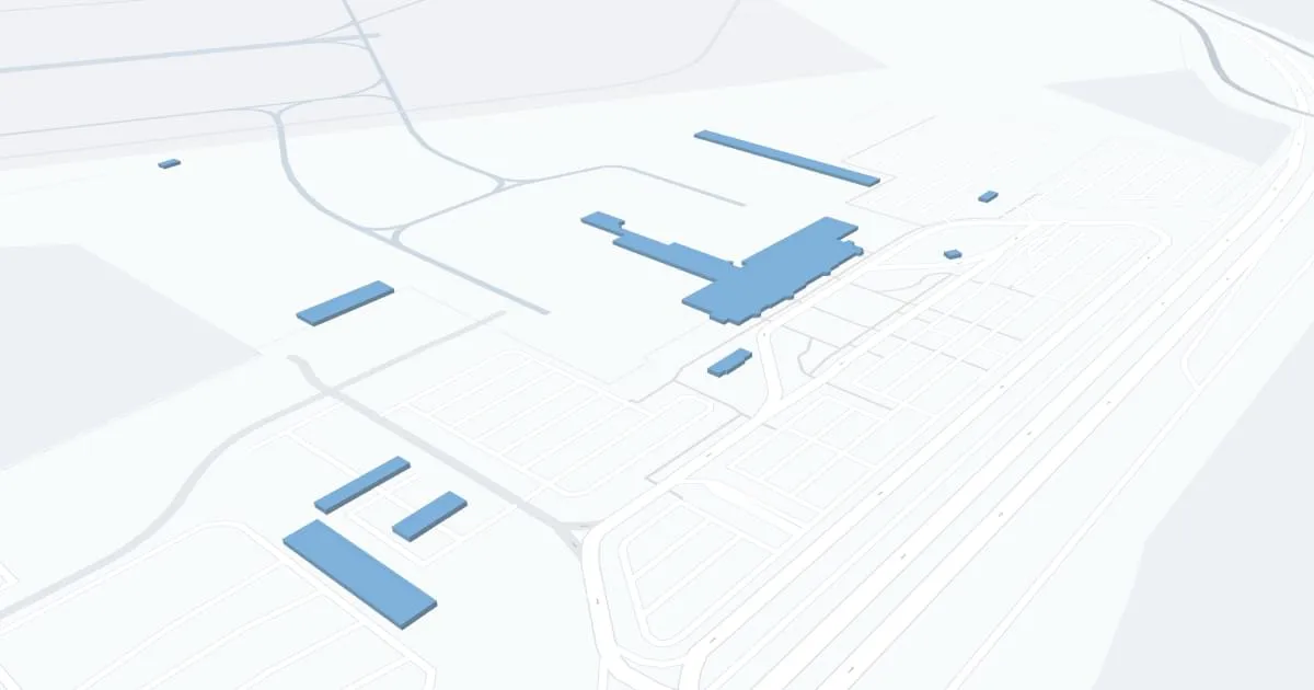 Destin-Fort Walton Beach Airport (VPS) Map