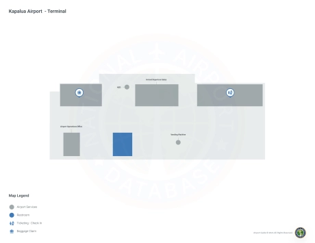 JHM Airport Terminal Map