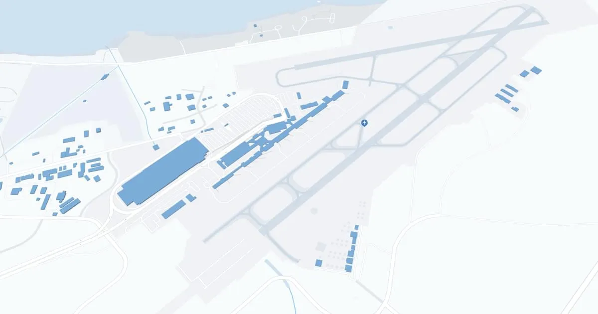Kahului Airport (OGG) Map