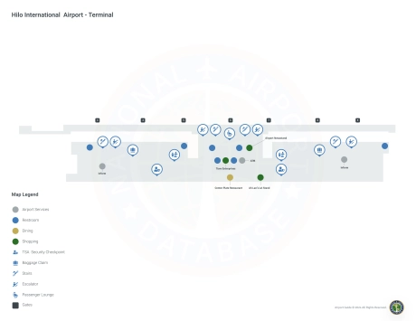 ITO Airport Terminal Map