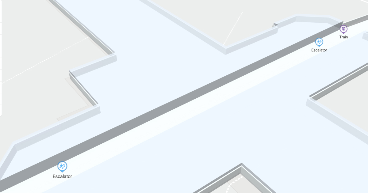 ATL Concourse A Train Level Interactive map