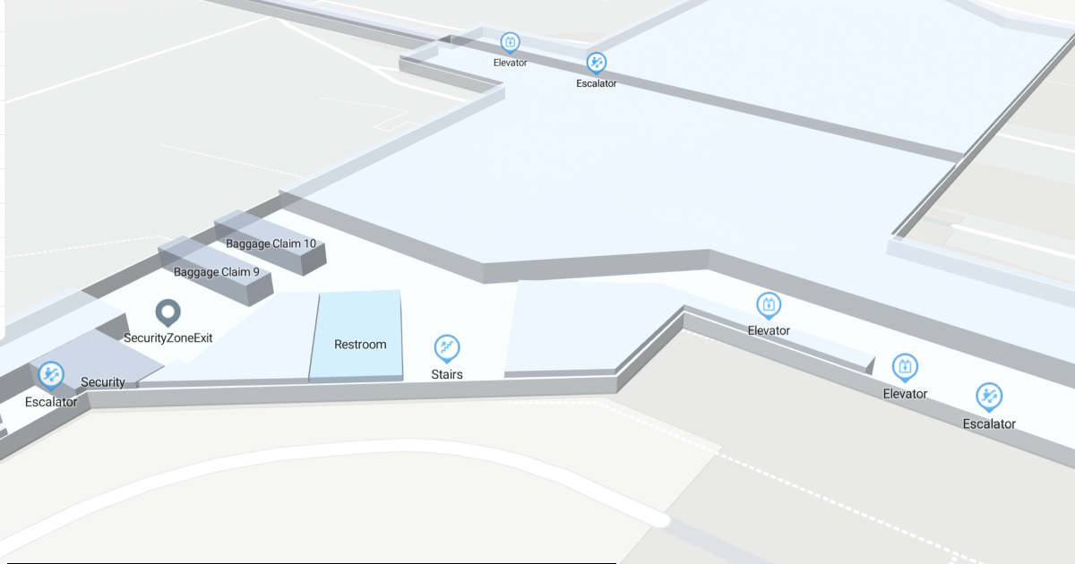 ATL Concourse T Train Level Interactive map