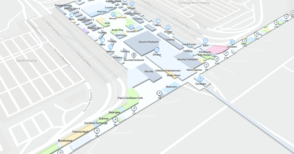 Concourse A 3D Map
