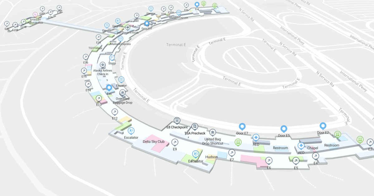 Dallas Fort Worth International Airport Terminal E