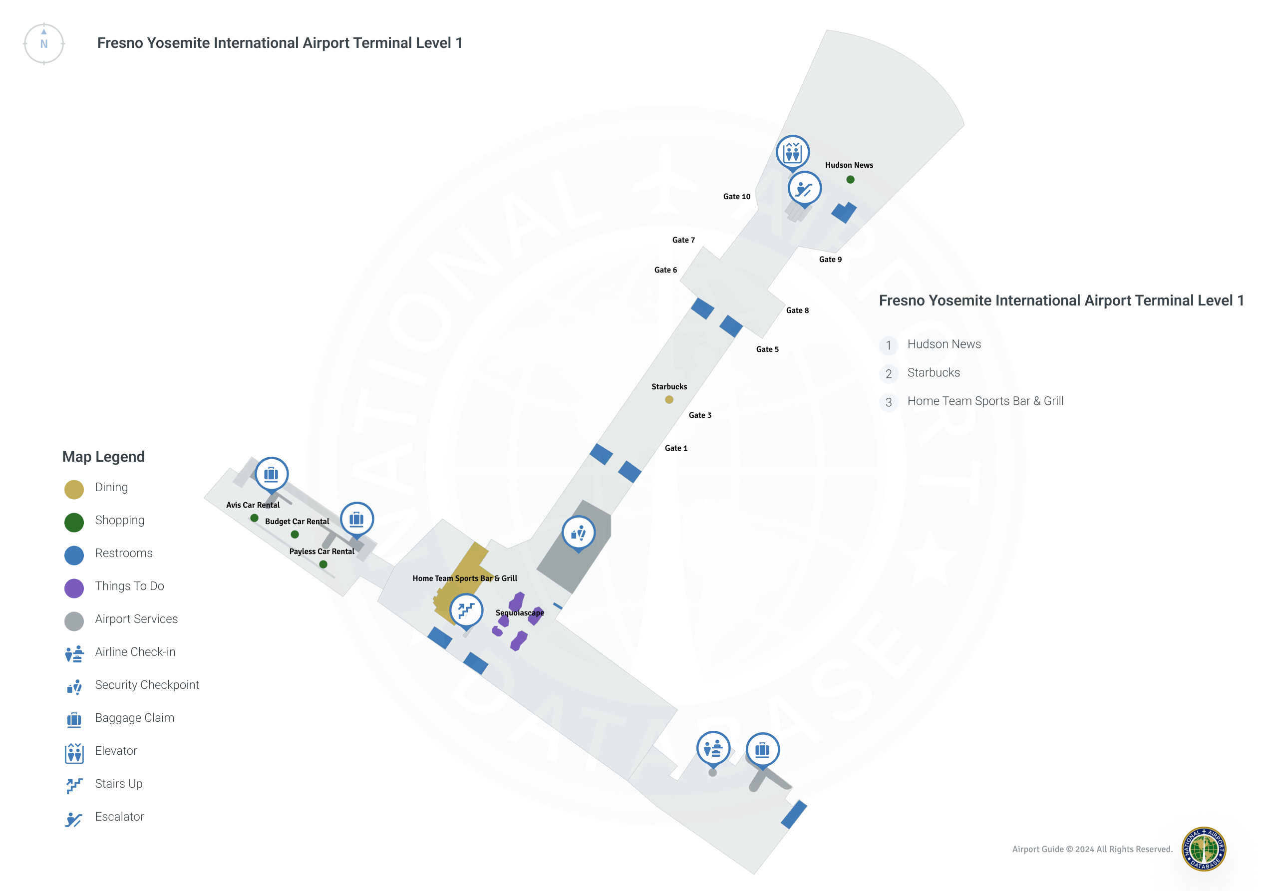 FAT Airport Terminal