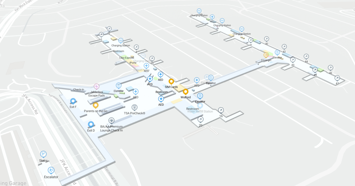 John F Kennedy International Airport Terminal 8