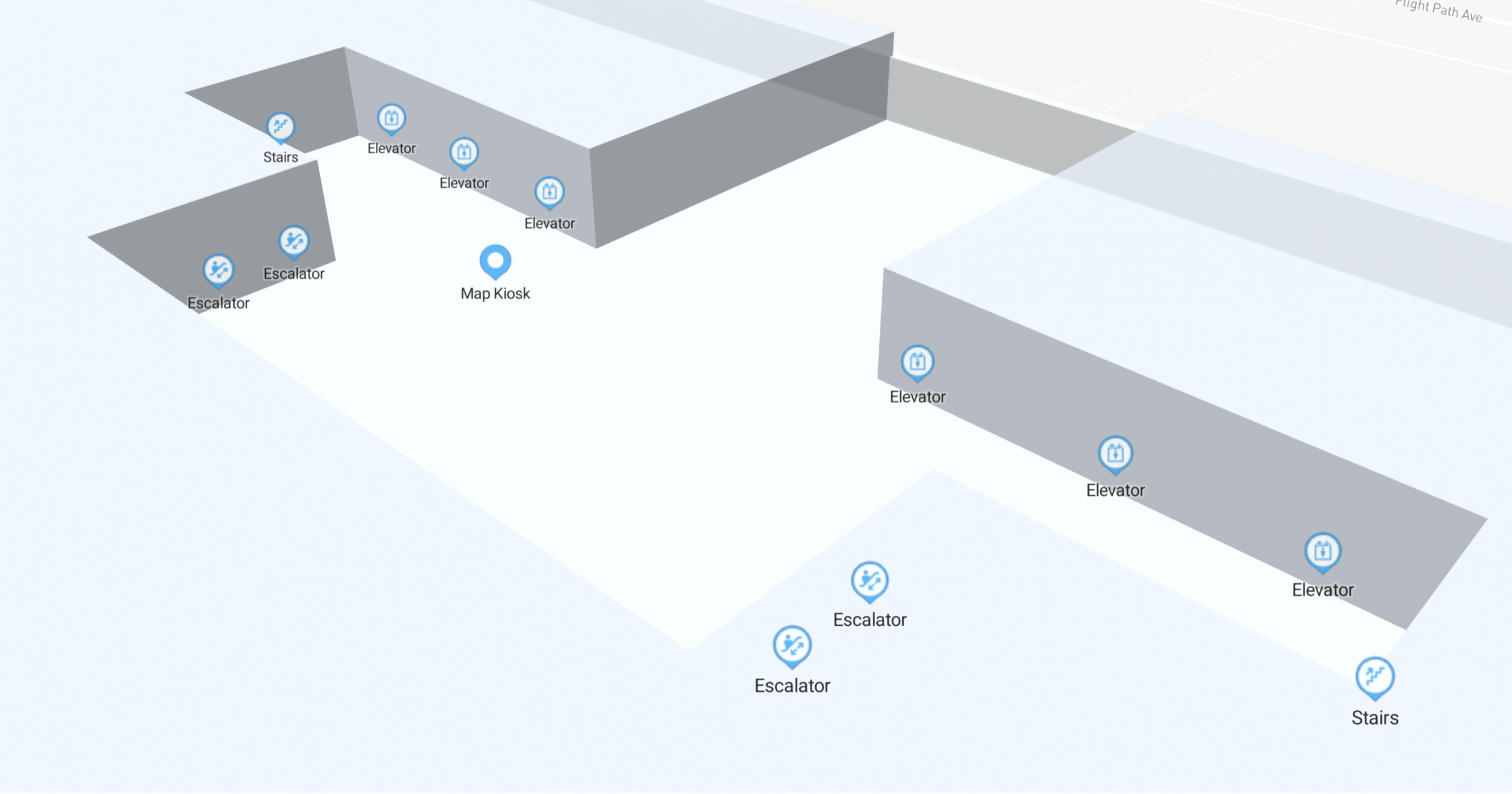 Harry Reid International Airport Terminal 3 Map