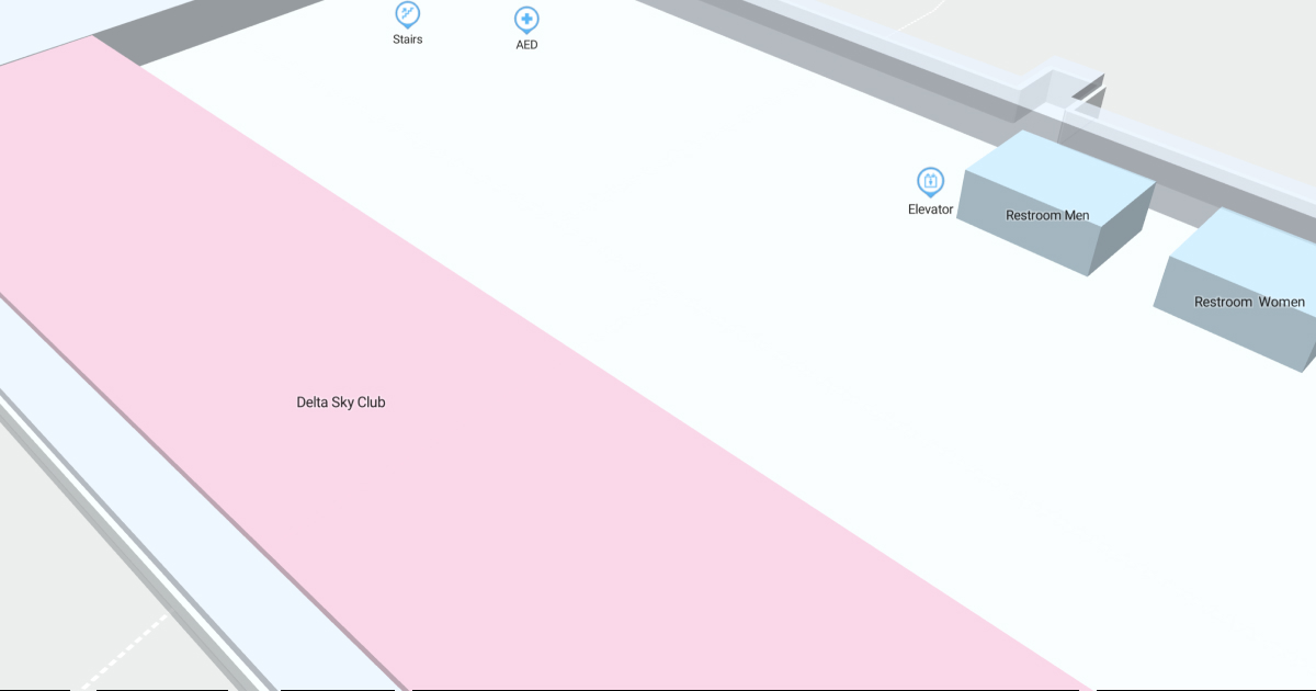 Los Angeles International Airport Terminal 2 Map