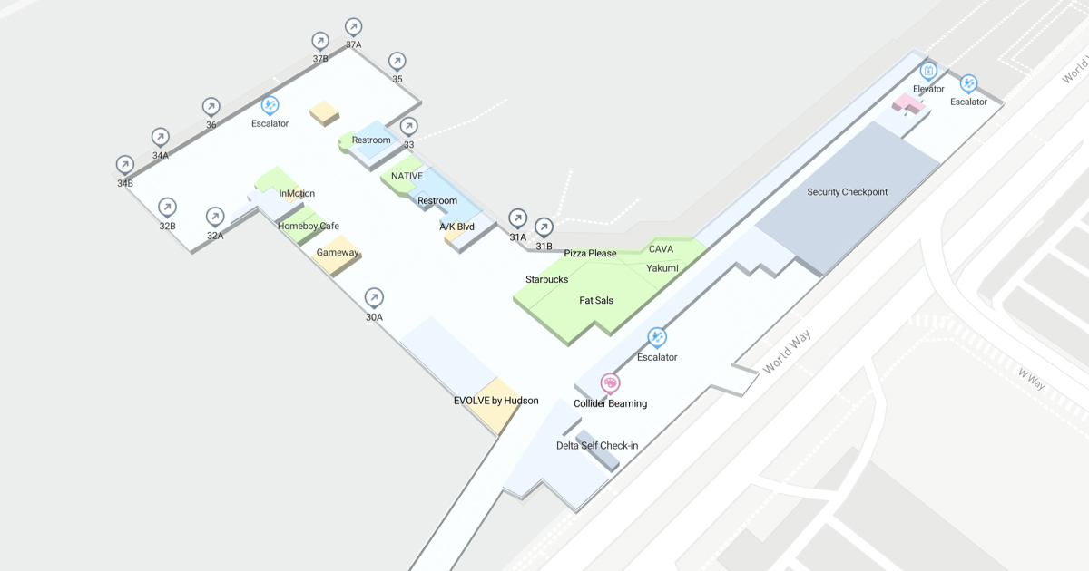 Los Angeles International Airport (LAX) Terminal 3