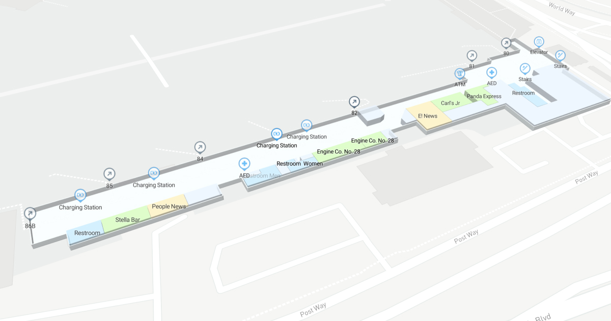 Los Angeles International Airport (LAX) Terminal 8